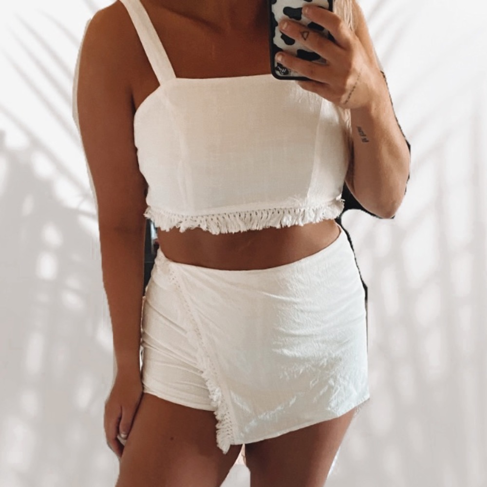 white two piece set!
